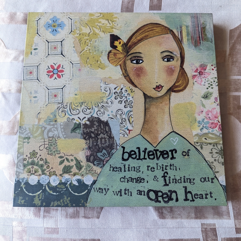 Believer of Healing Wall Art from Kelly Rae Roberts Collection